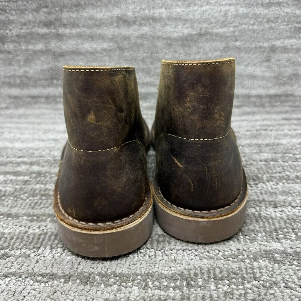 Clarks Bushacre 2 Chukka Desert Boots Mens Sz 11.5 M Brown Beeswax Leather